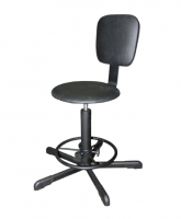 Стул винтовой со спинкой сложной формы СтПК-02