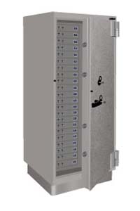 Сейф взломостойкий депозитный ЛС-465 44 яч.