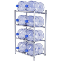 Стеллаж для 8 бутылей «Аква-8» (КРУГЛАЯ ТРУБА)