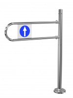 Механическая калитка с механическим доводчиком «К11Мпр ХРОМ»