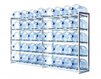 Стеллаж для 40 бутылей «Аква-40»